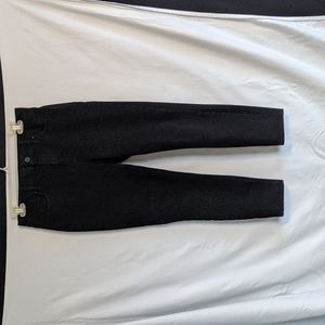 White House Black Market High Rise Black Skinny Jeans (6S)
